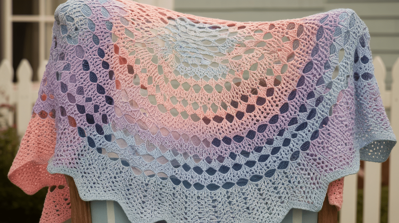 Lacy Prayer Shawl Design