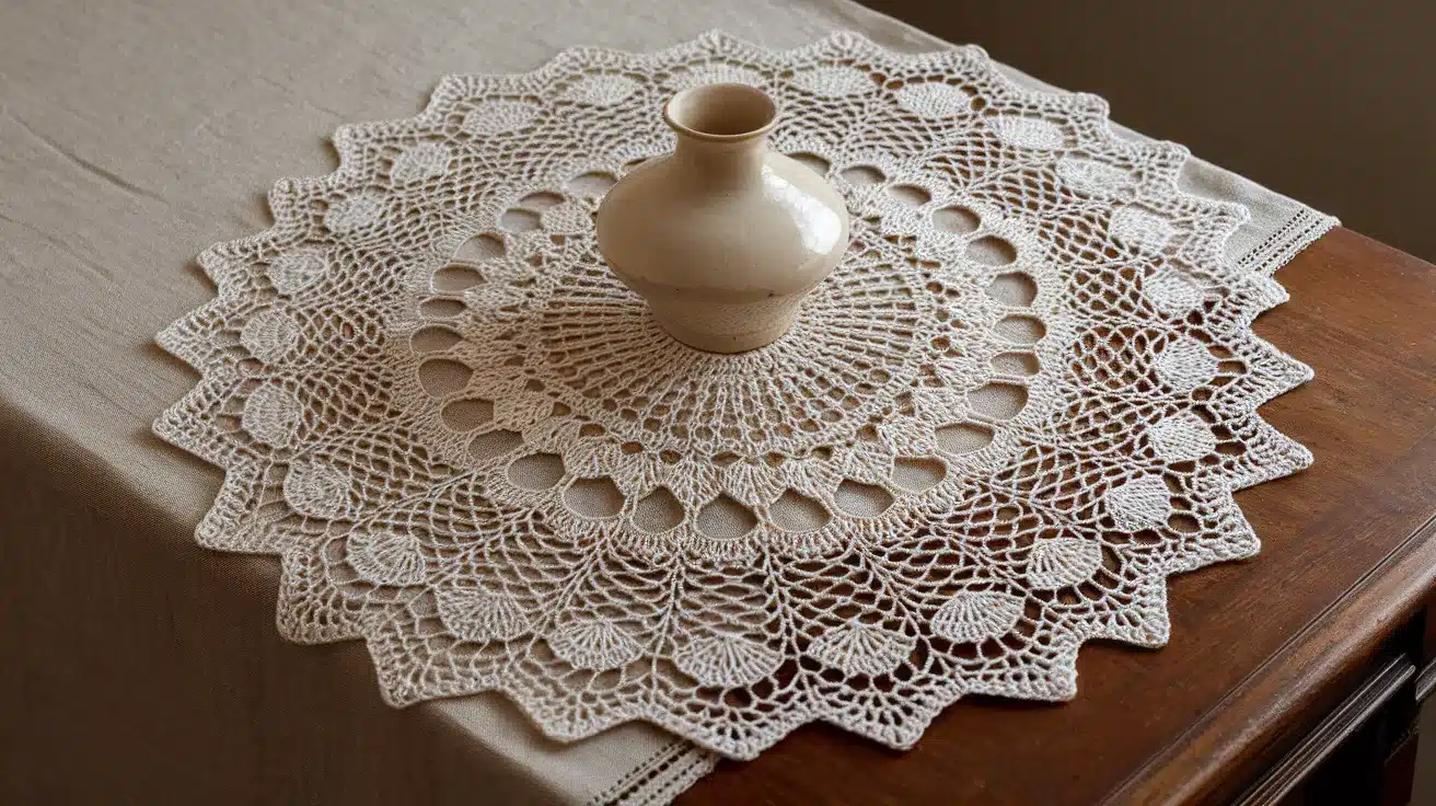 Lacy Doily Table Mat