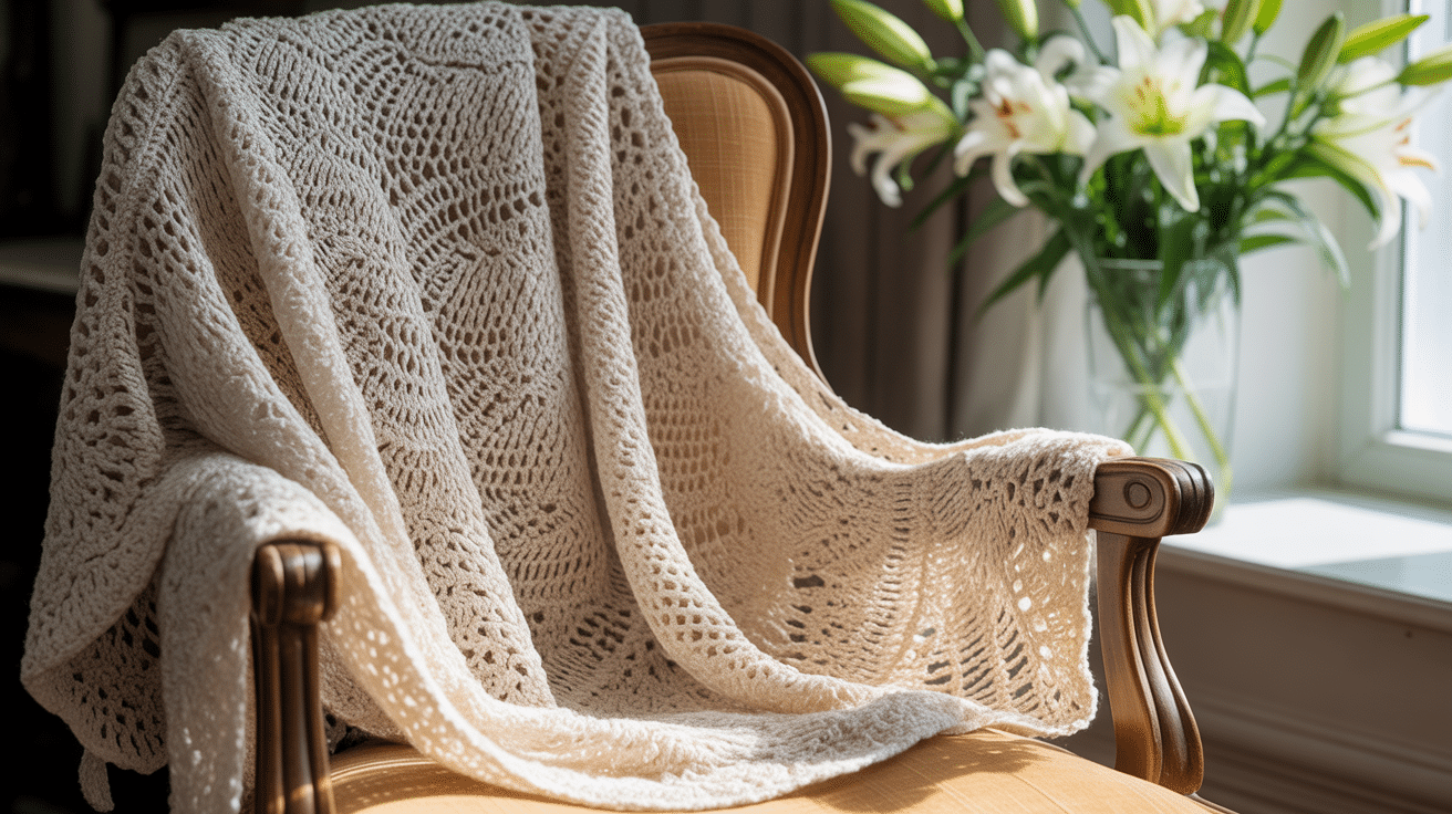 Openwork Shawl