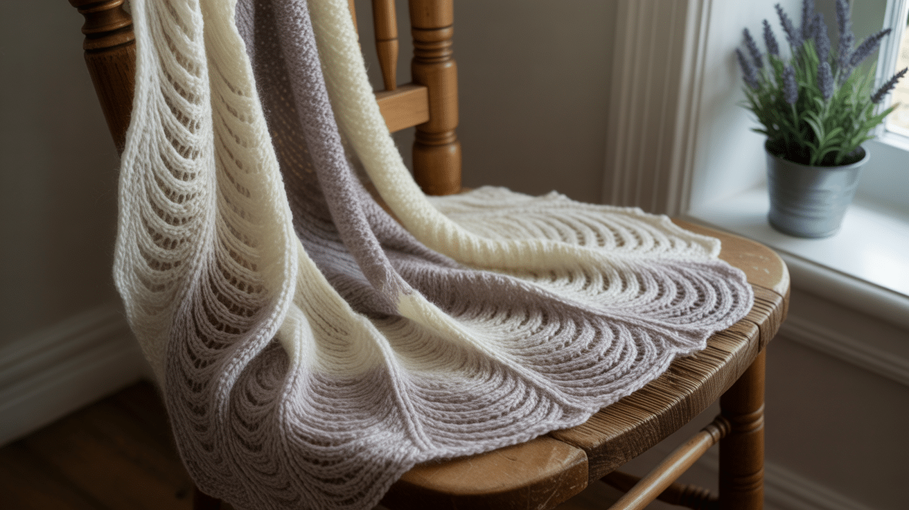 Ripple Lace Shawl