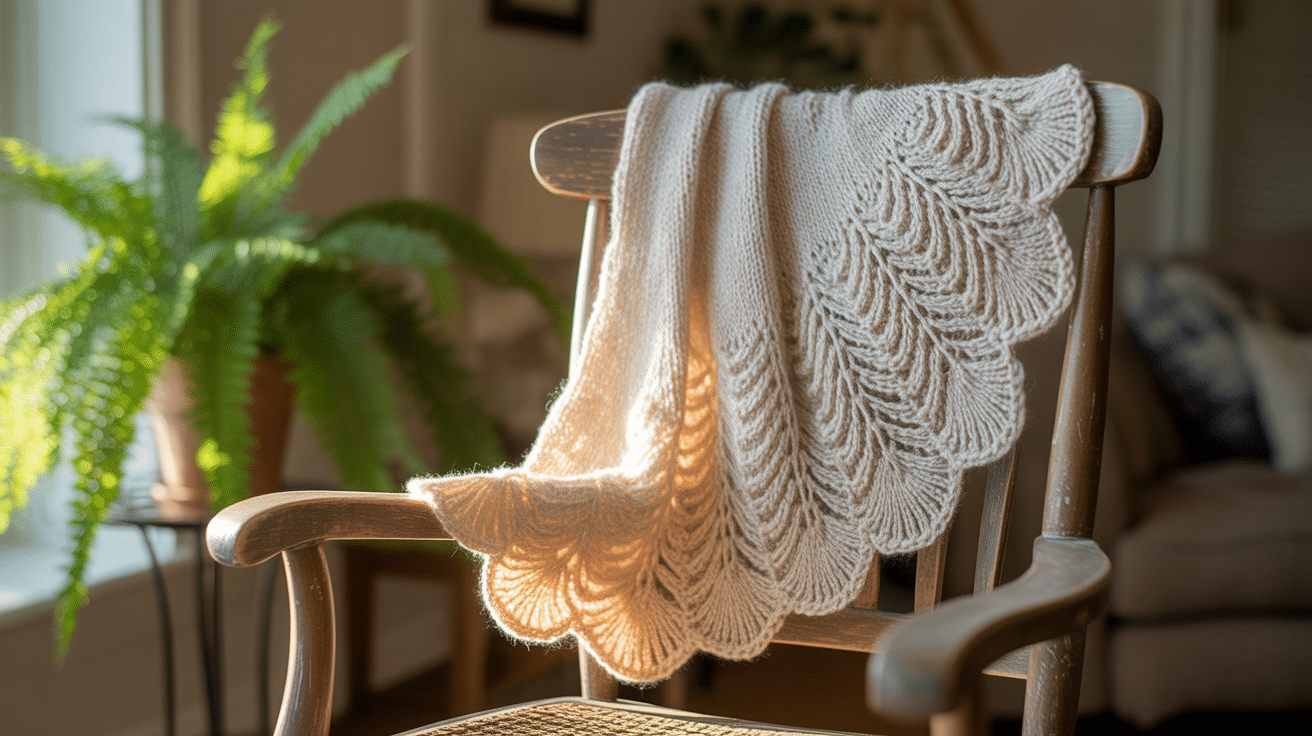 Shell Stitch Shawl
