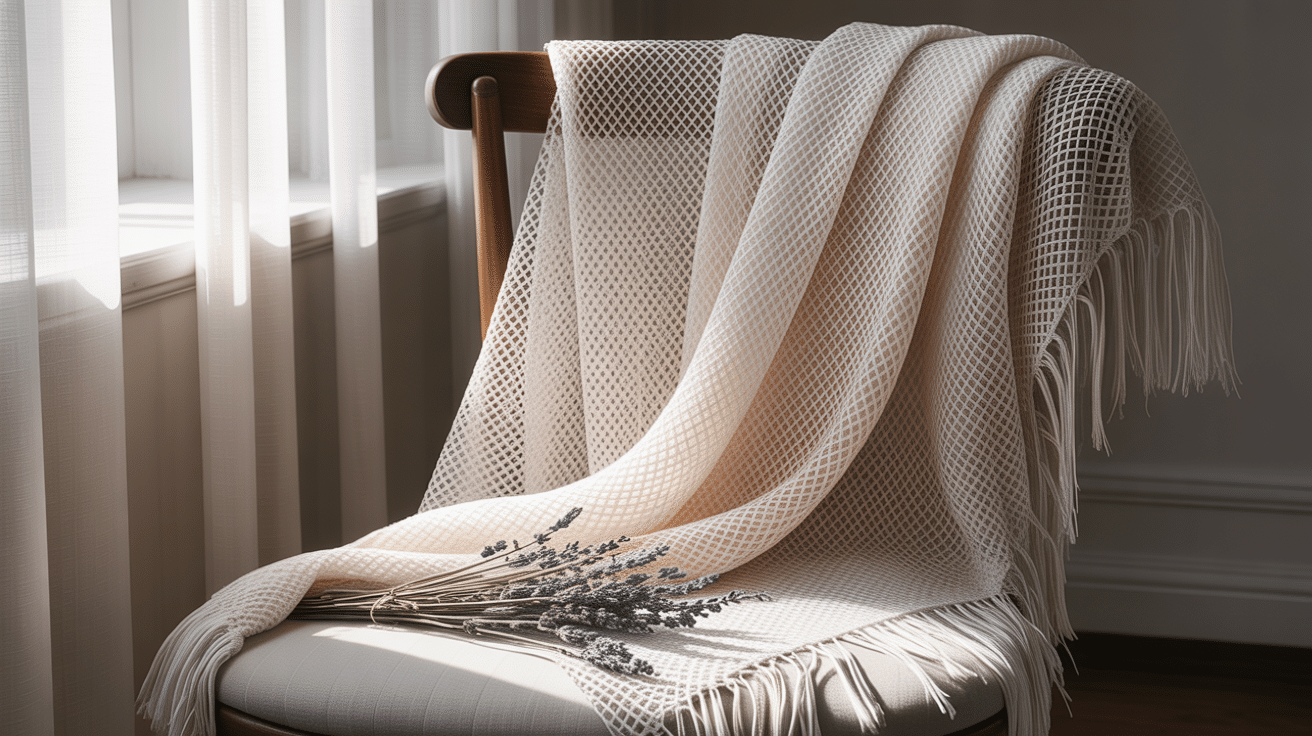 Textured Mesh Shawl
