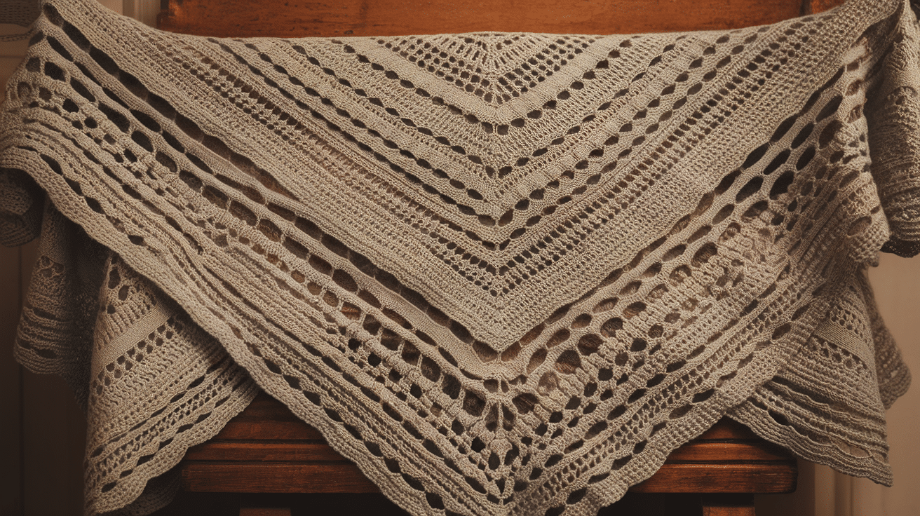 Triangle Shawl Pattern