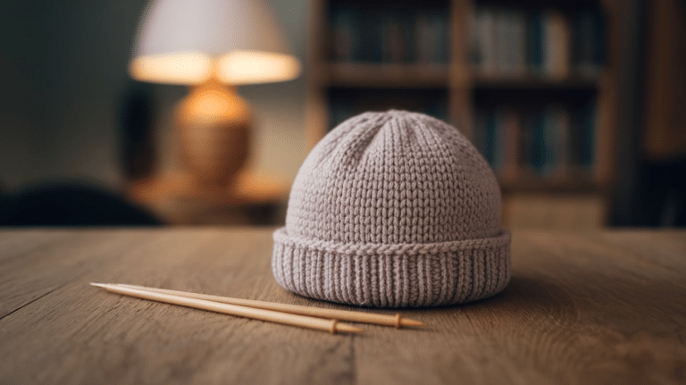 baby hat knitting pattern 4mm needles